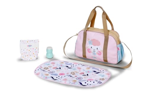 (-35%) BABY Born Wickeltasche Blumen mit Zubehör für 36 und 43 cm Puppen