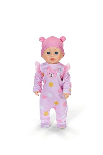 BABY born Emily Walk with me 43cm - Interactive baby doll with Walking Function - Realistic features with accessories - Suitable for Children Aged 3+
