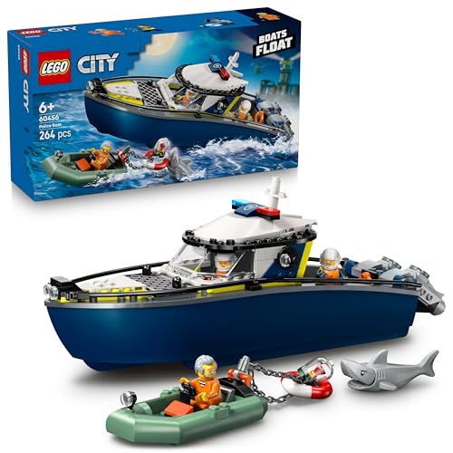 (-36%) LEGO City Verfolgungsjagd im Polizeiboot 60456
