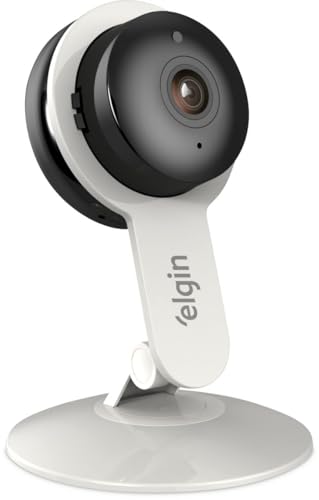 Câmera Fixa Inteligente Elgin - Full HD 1080P, Áudio e Detecção de Movimento