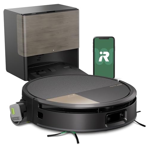 iRobot Roomba Max 705 Combo Robot Vacuum & Mop + AutoWash Dock – Extending Self-Cleaning Roller Mop, Retractable Mop Cover, Dual Brushes, Self-Empties, Heat-Washes & Dries, Avoids Obstacles, LiDAR