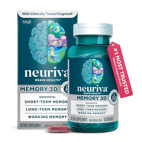 Neuriva Memory 3d Brain Supplements For Memory And Focus Vitamin B12