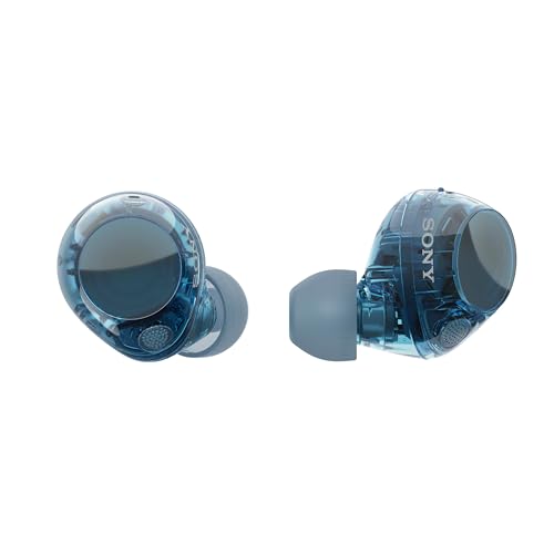 Sony WF-C710N Truly Wireless Noise-Canceling Earbuds with up to 30-Hour Battery Life, Lightweight and Secure, Glass Blue