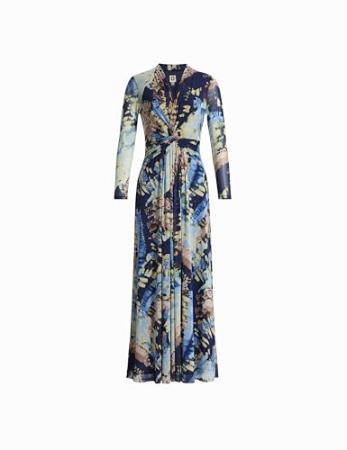 Anne Klein Twist Front Maxi Dress