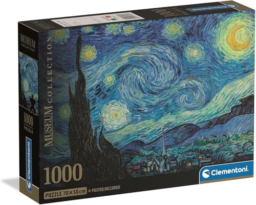 Clementoni Van Gogh Noche estrellada 1000 piezas