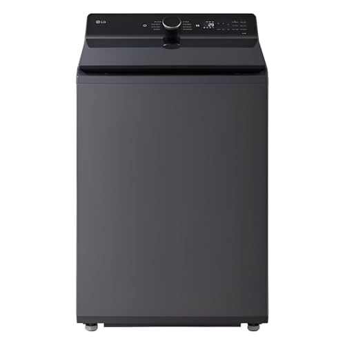 LG 5.5 cu. ft. Smart Top Load Washer with Impeller, Matte Black