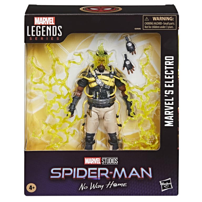 Marvel, Action Figure, Electro, Homem-Aranha: Sem Volta para Casa, Legends Series - Figura Retrô com 15 cm - A partir de...