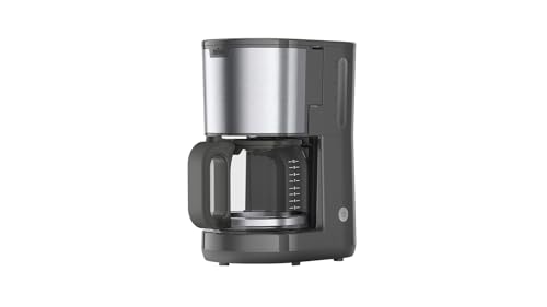 🔥 STARKER PREIS (-35%) Braun Kaffeemaschine PurShine KF1500GY, Filterkaffeemaschine mit Glaskanne & OptiBrew System, Anti-Tropf-Funktion, Automatische Sicherheitsabschaltung, 10 Tassen Kapazität, 1000W, Grau