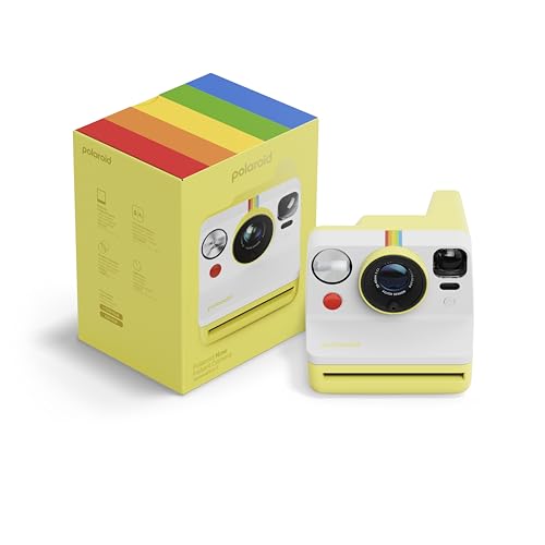 Polaroid Now 3rd Generation I-Type Sofortbildkamera, Gelb, kein Film