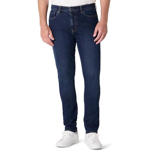 Amazon Essentials Men's Slim-Fit Jeans, Dark Midnight Wash, 35W x 30L
