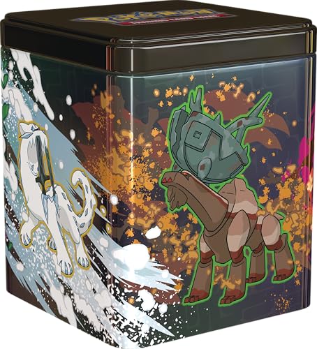 Pokémon TCG: Stacking Box - Treasures of the Scourge (3 Booster Packs and 2 Sticker Pages)