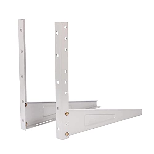 Robustt Heavy Duty AC stand | Rust Proof Iron Air Conditioner Outdoor Unit Mounting Bracket, Supports upto 200kg weight | Air Conditioner Stand Comes 