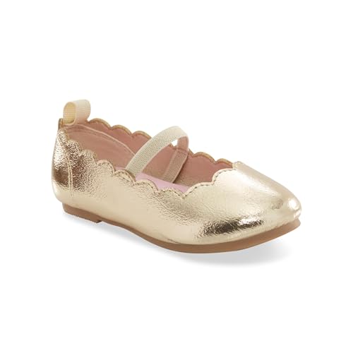 Carter's Unisex Child MORA Dress Gold 7 Toddler