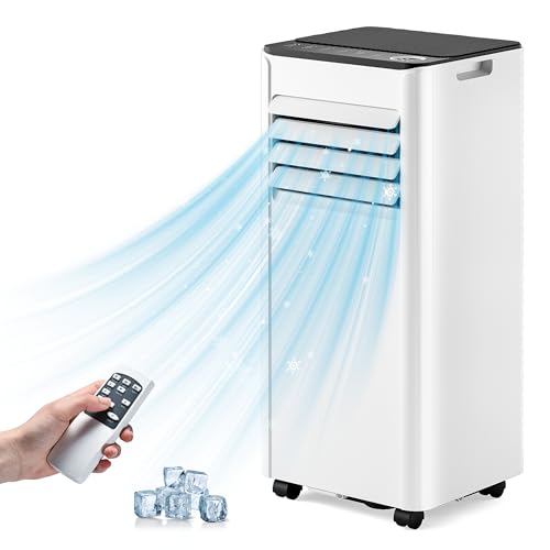 EUHOMY 8,000 BTU Portable Air Conditioners, 4-in-1 Portable AC Unit Up to 350 Sq.Ft