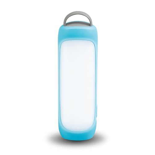 Havells Acqualite 3.2W Lantern| Tabletop| 2 Light Modes: Strong & Dim| Aqua Color | Type-C Charging| Wall Mounted Option| Perfect for Outdoor Activiti