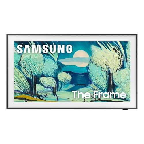 Samsung 55-Inch Class The Frame LS03F 4K QLED Smart TV (2025 Model) Slim Fit Wall Mount, Modern Frame Design, NQ4 AI Gen2 Processor, Art Mode, Artful Picture Quality, Samsung Vision AI, Alexa Built-in