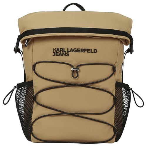 🔥 STARKER PREIS (-74%) Karl Lagerfeld Jeans Herren Utility String Backpack Chipmunk One size