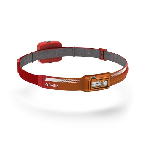 BioLite Dash 450 Rechargeable 450-Lumen HeadLamp, Ember Fade
