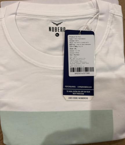 Nobero 100% Cotton Tshirts for Men Combo Pack of 3 | Regular Fit Round Neck Half Sleeve