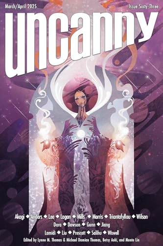 Uncanny Magazine Issue 63: March/April 2025 book cover