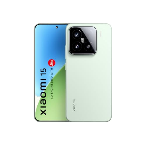 XIAOMI 15 Green (12GB/512GB)| 50 MP Leica Triple Camera | SD 8 Elite | 1.5K CrystalRes Dynamic 1-120 Hz AMOLED | Hyper AI XIAOMI 15 Green (12GB/512GB)