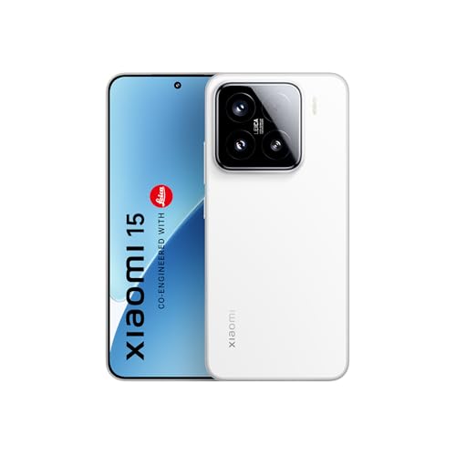 XIAOMI 15 White (12GB/512GB)| 50 MP Leica Triple Camera | SD 8 Elite | 1.5K CrystalRes Dynamic 1-120 Hz AMOLED | Hyper AI