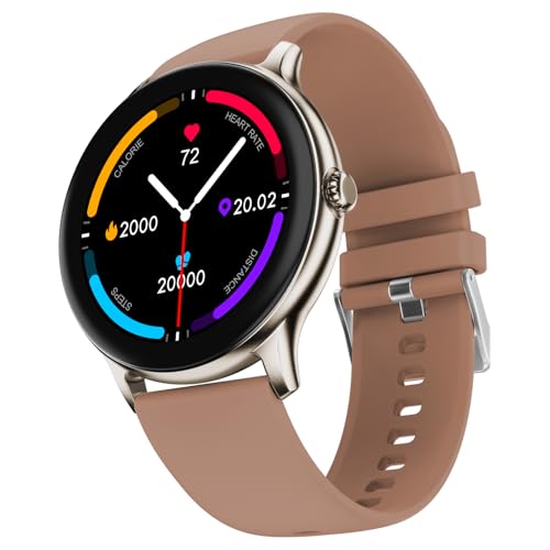 Fire-Boltt Phoenix Pro Round Smart Watch 1.39″ HD Display with Bluetooth Calling, AI Voice Assistant, SpO2 & Heart Rate Monitor, 120+ Sports Modes, Sm