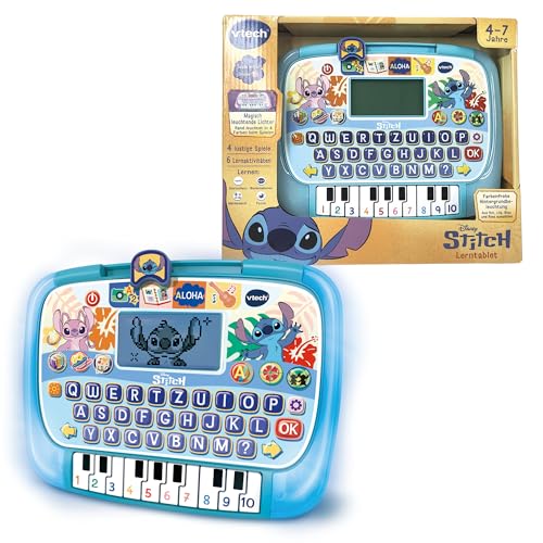 🔥 STARKER PREIS (-52%) VTech Stitch Lerntablet – Interaktives Tablet mit Klaviertasten