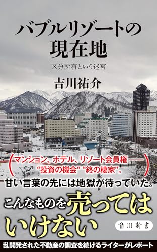 バブルリゾートの現在地　区分所有という迷宮 (角川新書)