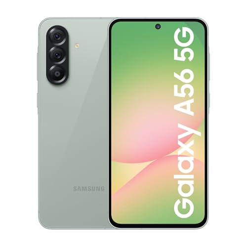 Samsung Galaxy A56 5G (Awesome Olive, 8GB, 128GB) | Awesome Intelligence: Circle to Search, Intelligent Editing | Awesome 6 OS & 6 Years Security Upda