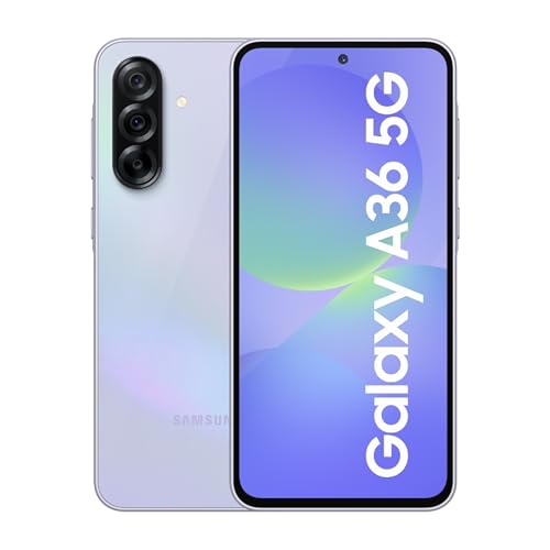 Samsung Galaxy A36 5G (Awesome Lavender, 12GB, 256GB) | Awesome Intelligence: Circle to Search, Intelligent Editing | Awesome 4nm Snapdragon Processor