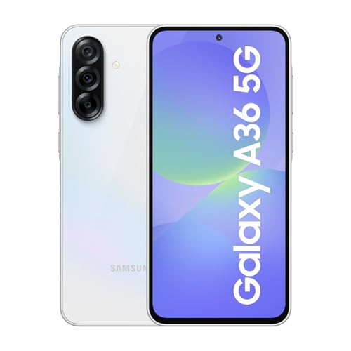 Samsung Galaxy A36 5G (Awesome White, 8GB, 256GB) | Awesome Intelligence: Circle to Search, Intelligent Editing | Awesome 4nm Snapdragon Processor | F
