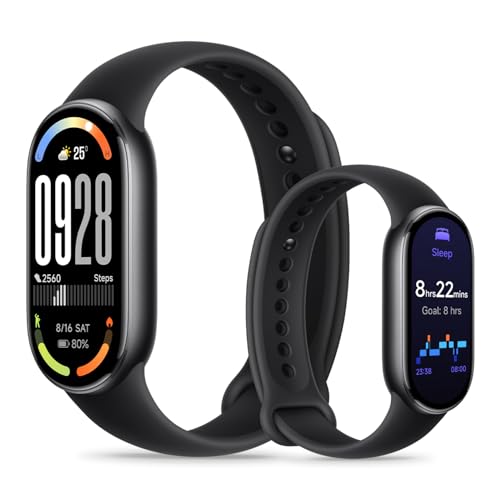(-15%) Xiaomi Smart Band 10, Smart Watch,Fitness-Tracker, 1,72" AMOLED Display, 21 Tage Akku, 5ATM Wasserdichtigkeit, SPO₂ & Herzfrequenzmessung, Schlafüberwachung,150+ Sportmodi, Schwarz