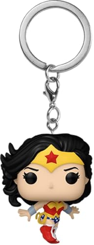 Funko Pop! Keychain: DC New Classics - Wonder Woman Novelty Keyring - Collectable Mini Figure - Stocking Filler - Gift Idea - Official Merchandise - DC Comics Fans - Backpack Decor