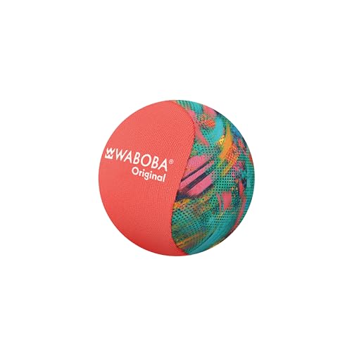 Waboba Original Water Bouncing Ball - Water-Proof Beach Toys, Pool Games for Kids - Neon Abstract
