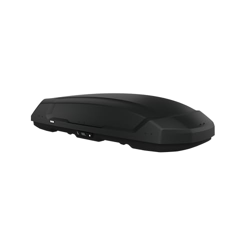 Thule Force 3 - Size XL - 18 cu ft - Aerodynamic roof Mounted Box - Dual-Sided Opening with Locks - Tool-Free Install - Weatherproof Design - for SUVs, Trucks, Cars, EVs and More