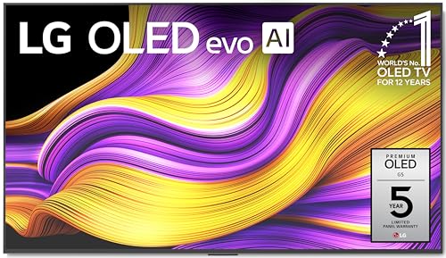 LG 55-Inch Class OLED evo AI G5 4K Smart TV (2025)