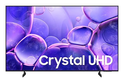 Samsung 58-Inch Class Crystal UHD U8000F 4K Smart TV (2025 Model) Endless Free Content, Crystal Processor 4K, MetalStream Design, Knox Security, Alexa Built-in