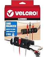 VELCRO Brand Organizador de Cabos para Mesa — Gerenciamento Completo
