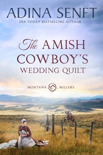 The Amish Cowboy's Wedding Quilt book cover