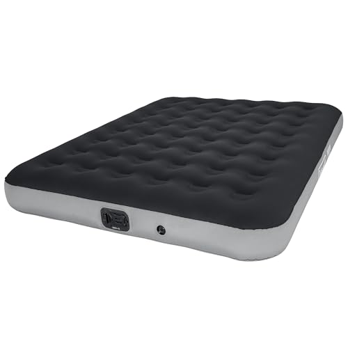 Coleman: River Gorge: 9.5" Queen Airbed - Built-in Battery Air Pump, Inflatable Mattress, Puncture Guard, Durable Design, All Terrain, Indoor-Outdoor