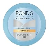 Ponds Hydra Miracle Super Light Gel with Hyaluronic Acid Vitamin C 100g
