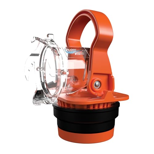 Camco Rhino RV Sewer Adapter PRO - Clear Sewer Hose Elbow with Drain Lock Adapter - Includes Ergonomic Handle & Flexible Adapter (39730)