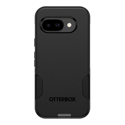 OtterBox Google Pixel 9a Commuter Series Case - Black, Slim & Tough, Pocket-Friendly, with Port Protection