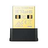 TP-Link Archer TX10UB Nano WiFi Buletooth Adaptador para PC, Wi-Fi 6 AX900 Dual Band WLAN Stick, Bluetooth 5.3, Nano tamaño, WPA3, MU-MIMO, Solo Compatible con Windows 11/10