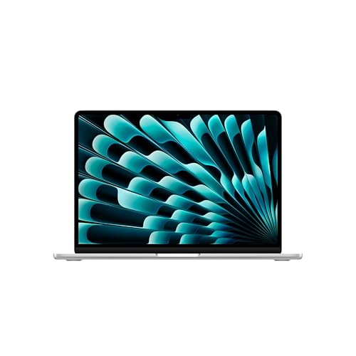 Apple 2025 MacBook Air 13-inch Laptop with M4 chip: Built for Apple Intelligence, 13.6-inch Liquid Retina Display, 16GB Unified Memory, 256GB SSD Storage, 12MP Center Stage Camera, Touch ID; Silver