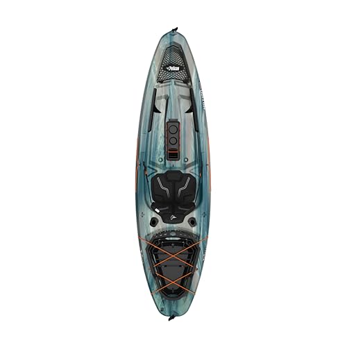 Pelican Sentinel 100X - Angler Sit on top Fishing Kayak - Forest Mist - Lightweight - Ergolounge™ Seating System - 10 ft