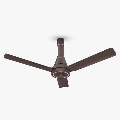 Bajaj Airlark 1200MM Ceiling Fans For Home | BEE Star Rated | Super 5 Tuff Technology | Telescopic Seamless Canopy | High Air Delivery | 5-Yr Warranty