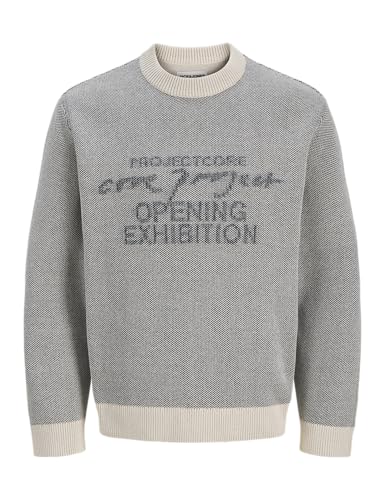 ⚡ BLITZDEAL (-52%) JACK & JONES Jcoscope Knit Jacquard Crew Neck
