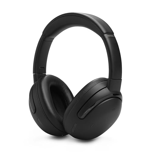 (-20%) JBL Tour One M3, kabellose Over-Ear Bluetooth Kopfhörer, True Adaptive Noise-Cancelling, 70 Stunden Spielzeit, komfortablel, Spatial 360 Sound mit Kopfhörer-Tracking, USB-C kompatibel, Schwarz